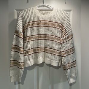 Old Navy Women’s Striped Knit Sweater L